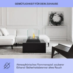 Phantasma Cubo Ethanol-Kamin -Klarstein 10035458 de 0004 usp