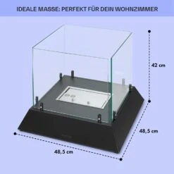 Phantasma Cubo Ethanol-Kamin -Klarstein 10035458 de 0005 usp