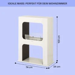 Phantasma Peña Ethanol-Kamin -Klarstein 10035460 de 0005 usp