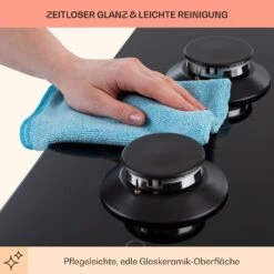 [Gebraucht] Illuminosa 5 Gaskochfeld -Klarstein 10035465 de 0007 usp