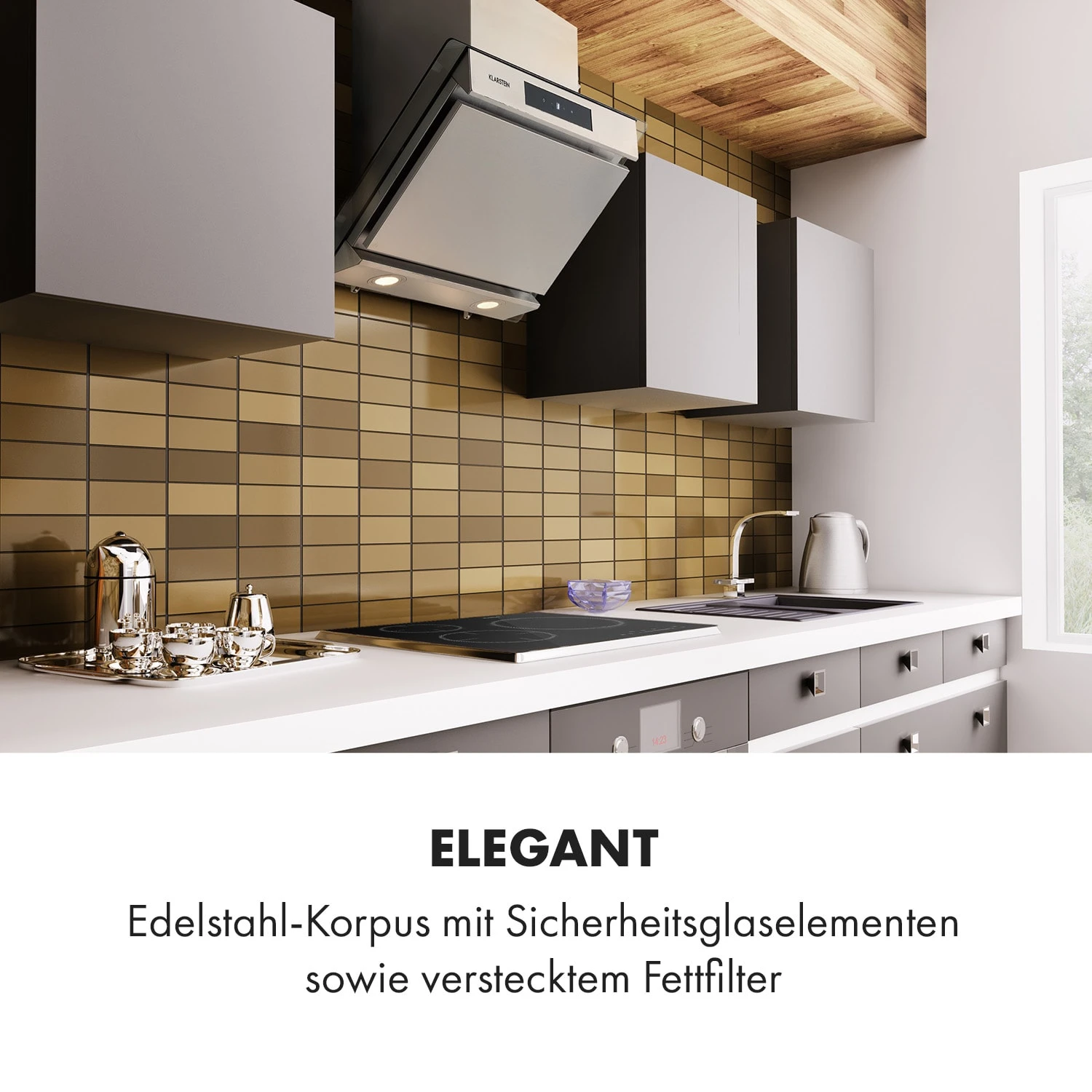 Balzac Silent 60 Dunstabzugshaube Kopffrei 2 Balzac Silent 60 Dunstabzugshaube Kopffrei – Bild 2