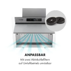 [Wiederverpackt] Balzac Silent 60 Dunstabzugshaube Kopffrei -Klarstein 10035466 de 0008 logo 1