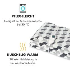 [Wiederverpackt] Dr. Watson XXL Heizdecke -Klarstein 10035501 de 0003 logo