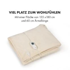 [Gebraucht] Slanket Heizdecke Mit Ärmeln -Klarstein 10035504 de 0009 logo 1