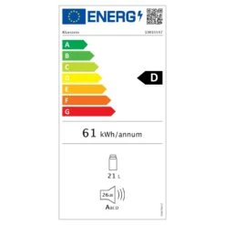[Gebraucht] BeerBelly 21 Elektrische Kühlbox -Klarstein 10035547 energy label