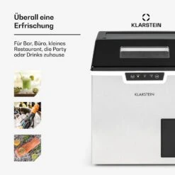 [Gebraucht] Icefestival Bullet Eiswürfelmaschine -Klarstein 10035578 de 0003 usp