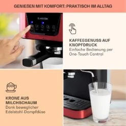 [Gebraucht] Arabica Espressomaschine -Klarstein 10035589 de 0003 usp