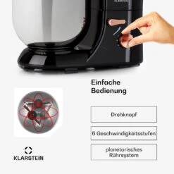 [Wiederverpackt] Lucia Elegance Küchenmaschine -Klarstein 10035639 de 0005 usp
