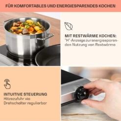 [Gebraucht] Cookbuddy Glaskeramik-Kochfeld -Klarstein 10035704 de 0004 usp