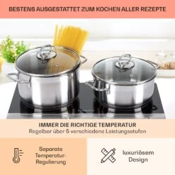 [Gebraucht] Cookbuddy Glaskeramik-Kochfeld -Klarstein 10035704 de 0005 usp