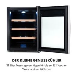 [Wiederverpackt] Reserva 12 Uno Weinkühlschrank -Klarstein 10035859 de 0003 logo