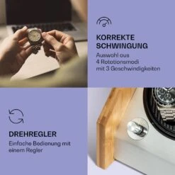 [Wiederverpackt] Garonne Uhrenbeweger 6 Uhren -Klarstein 10036043 de 0003 logo