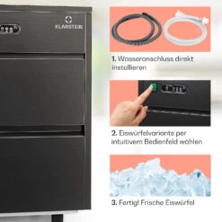 Powericer XL Eiswürfelmaschine -Klarstein 10036152 de 0004 usp