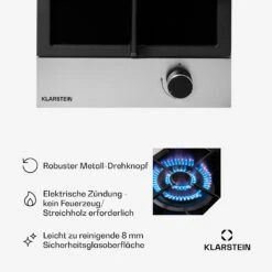 [Gebraucht] Alchemist Gaskochfeld -Klarstein 10036335 de 0005 usp