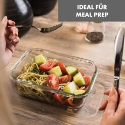 [Wiederverpackt] Glaswerk Jardine Frischhaltedosen 3er Set 3 Größen -Klarstein 10036377 de 0004 logo 1