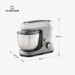[Wiederverpackt] Bella Pico 2G Küchenmaschine -Klarstein 10036469 yy 0011 dimensions