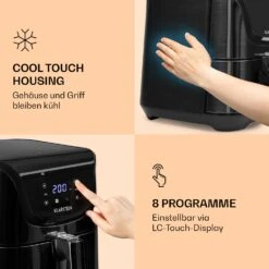 [Gebraucht] AeroVital Deluxe Heißluftfritteuse -Klarstein 10036476 de 0004 logo