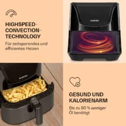 [Gebraucht] AeroVital Deluxe Heißluftfritteuse -Klarstein 10036476 de 0005 logo