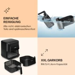 [Gebraucht] AeroVital Deluxe Heißluftfritteuse -Klarstein 10036476 de 0006 logo