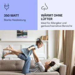 [Wiederverpackt] Wonderwall Air Art Smart Infrarotheizung Mit Bild See -Klarstein 10037818 de 0005 logo