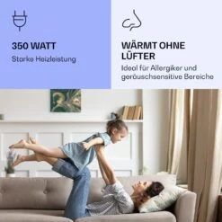 [Wiederverpackt] Wonderwall Air Art Smart Infrarotheizung Mit Bild Wirbel -Klarstein 10037822 de 0005 logo