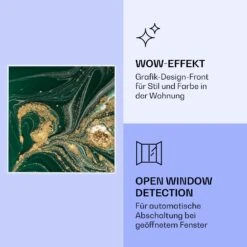 [Wiederverpackt] Wonderwall Air Art Smart Infrarotheizung Mit Bild Wirbel -Klarstein 10037822 de 0006 logo