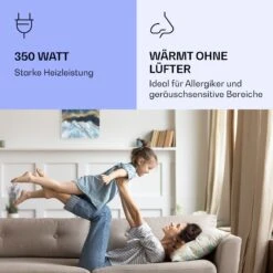 [Wiederverpackt] Wonderwall Air Art Smart Infrarotheizung Mit Bild Blauer Marmor -Klarstein 10037828 de 0005 logo