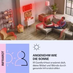 [Wiederverpackt] Wonderwall Air Art Smart Infrarotheizung Mit Bild Löwe -Klarstein 10037834 de 0003 logo