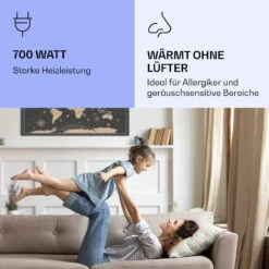 [Wiederverpackt] Wonderwall Air Art Smart Infrarotheizung Mit Bild Nachtkarte -Klarstein 10037875 de 0005 logo