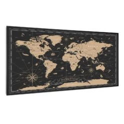 [Wiederverpackt] Wonderwall Air Art Smart Infrarotheizung Mit Bild Nachtkarte