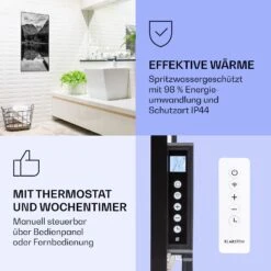 [Wiederverpackt] Wonderwall Air Art Smart Infrarotheizung Mit Bild -Klarstein 10037903 de 0004 logo