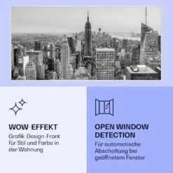 [Gebraucht] Wonderwall Air Art Smart Infrarotheizung Mit Bild New York City -Klarstein 10037928 de 0006 logo