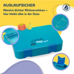 [Gebraucht] Schmatzfatz Junior Lunchbox Mit Fächern -Klarstein 10037944 de 0003 usp