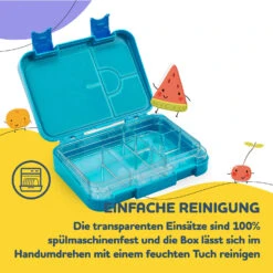 [Gebraucht] Schmatzfatz Junior Lunchbox Mit Fächern -Klarstein 10037944 de 0005 usp