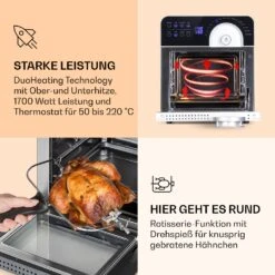 [Gebraucht] AeroVital Cube Chef Heißluftfritteuse -Klarstein 10037975 de 0003 logo