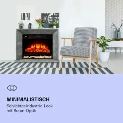 [Gebraucht] Crater Lake Elektrokamin -Klarstein 10037982 de 0003 logo 1