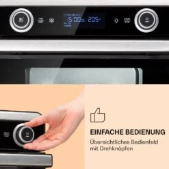 [Gebraucht] AeroVital Jumbo 3-in-1 Heißluftfritteuse -Klarstein 10038338 de 0003 logo