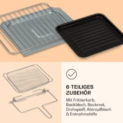[Gebraucht] AeroVital Jumbo 3-in-1 Heißluftfritteuse -Klarstein 10038338 de 0007 logo