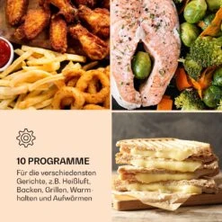 [Wiederverpackt] AeroVital Jumbo 3-in-1 Heißluftfritteuse -Klarstein 10038339 de 0005 logo