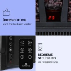 [Gebraucht] Kamini FXL 2G Elektrischer Kamin -Klarstein 10038365 de 0003 logo