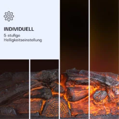 [Gebraucht] Kamini FXL 2G Elektrischer Kamin -Klarstein 10038365 de 0005 logo