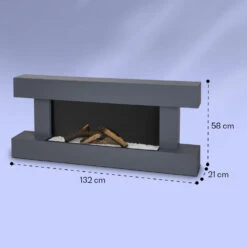 [Wiederverpackt] Studio Light & Fire 1 Smart Kamin -Klarstein 10038386 yy 0007 logo 1