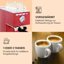 [Gebraucht] Pausa Espressomaker -Klarstein 10038394 de 0004 logo