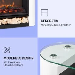 [Wiederverpackt] Studio 10 Arc Elektrokamin -Klarstein 10038402 de 0005 logo