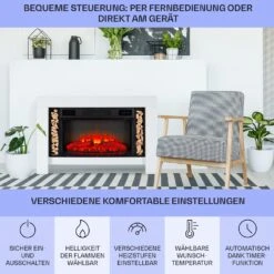 [Gebraucht] Studio Loft 2 Elektrokamin -Klarstein 10038617 de 0006 usp