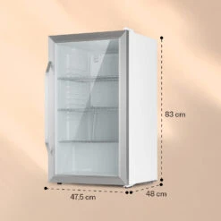 Beersafe XXL Crystal White Getränkekühlschrank Mit Glastür 80 Liter 10 Beersafe XXL Crystal White Getränkekühlschrank Mit Glastür 80 Liter -Klarstein 10039424 yy 0005 logo