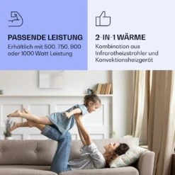 [Wiederverpackt] La Palma 500 Smart 2-in-1 Heizgerät -Klarstein 10039828 de 0004 logo