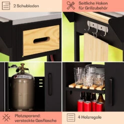 Jersey Outdoor Kitchen Mit Gasgrill 12 Jersey Outdoor Kitchen Mit Gasgrill -Klarstein 10039854 de 0005 usp