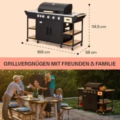 Jersey Outdoor Kitchen Gasgrill -Klarstein 10039855 de 0006 usp