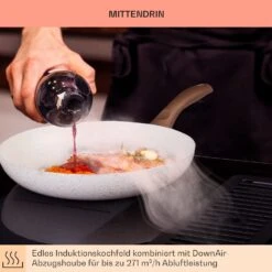 [Gebraucht] Full House Down Air System Induktionsherd + Dunstabzugshaube -Klarstein 10039858 de 0003 logo